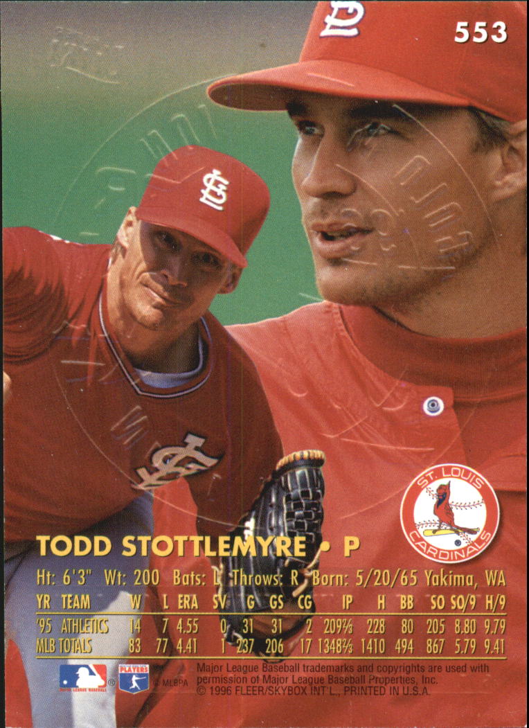 A6305- 1996 Ultra Baseball Cards Gold Parallels -You Pick- 15+ FREE US SHIP - Picture 363 of 381