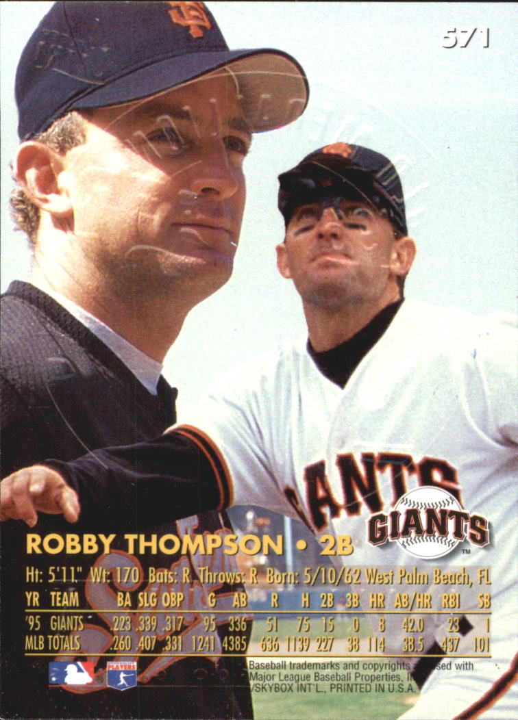 A6305- 1996 Ultra Baseball Cards Gold Parallels -You Pick- 15+ FREE US SHIP - Picture 375 of 381