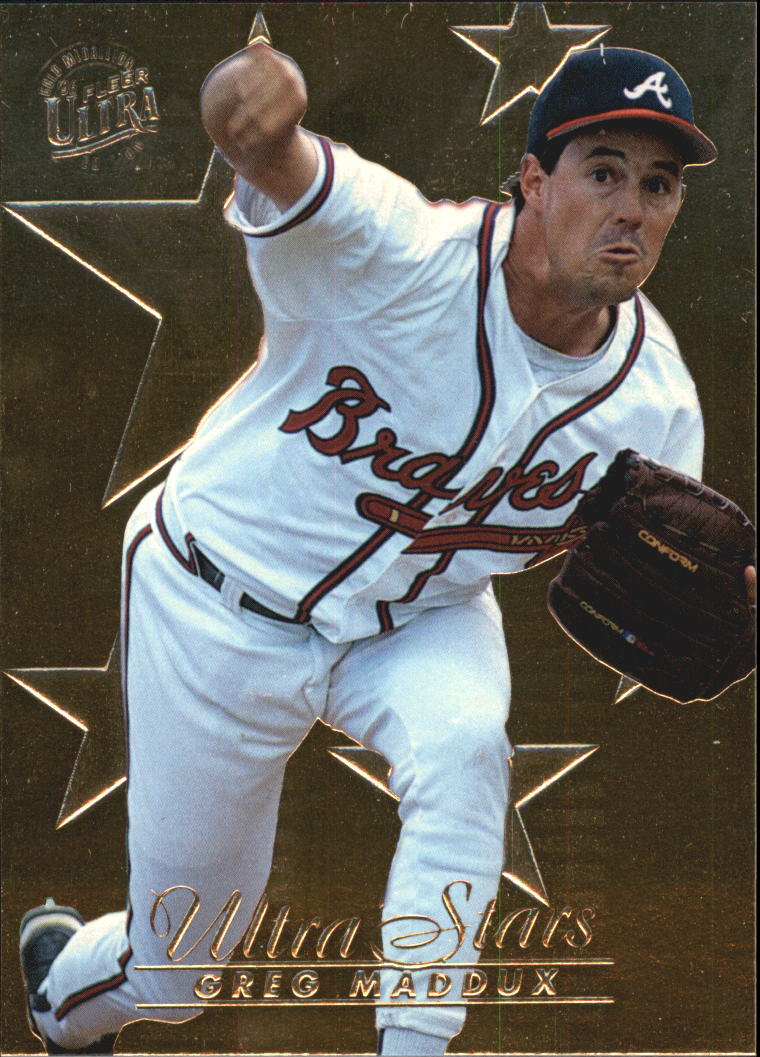 1996 Braves Fleer #1 Steve Avery - NM-MT