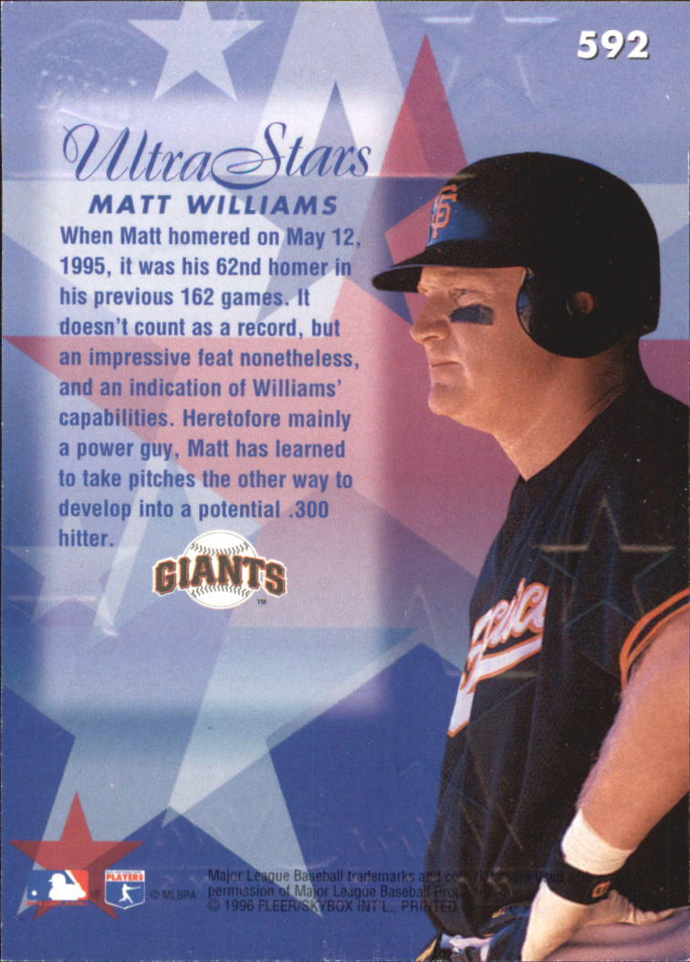 A6305- 1996 Ultra Baseball Cards Gold Parallels -You Pick- 15+ FREE US SHIP - Picture 377 of 381