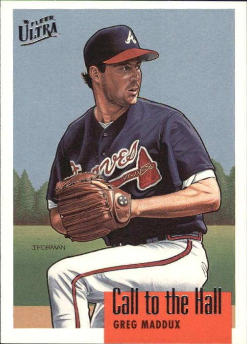 1996 Ultra Call to the Hall #5 Greg Maddux