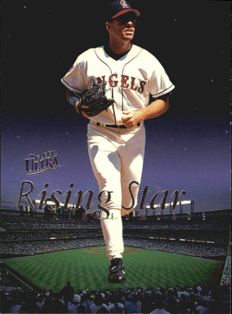1996 Ultra Rising Stars #3 Jim Edmonds