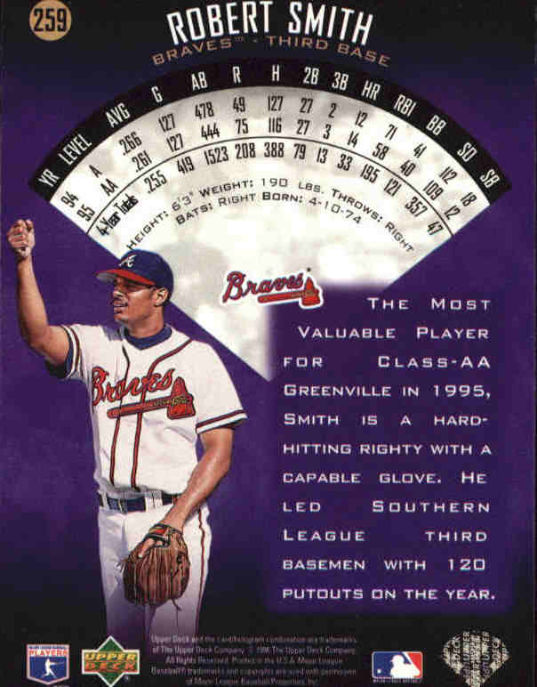 A9588- 1996 Upper Deck BB Karte #S 251-510 + Rookies -du Pick- 15 + Gratis US - Bild 19 von 297