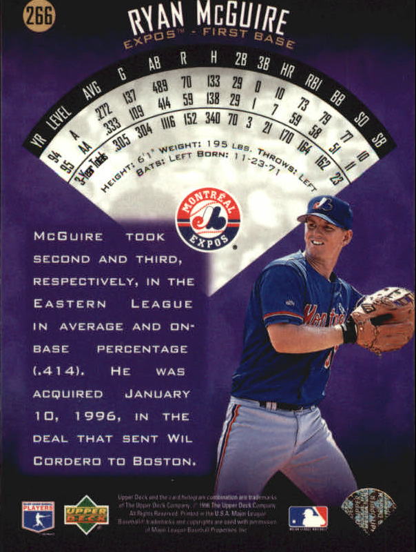 A9588- 1996 Upper Deck BB Karte #S 251-510 + Rookies -du Pick- 15 + Gratis US - Bild 33 von 297