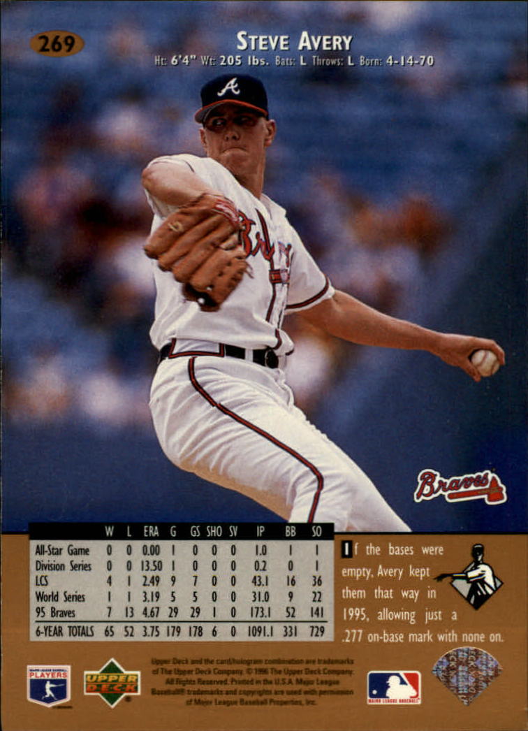 A9588- 1996 Upper Deck BB Karte #S 251-510 + Rookies -du Pick- 15 + Gratis US - Bild 39 von 297