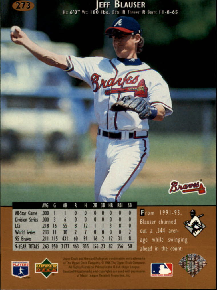 A9588- 1996 Upper Deck BB Karte #S 251-510 + Rookies -du Pick- 15 + Gratis US - Bild 47 von 297