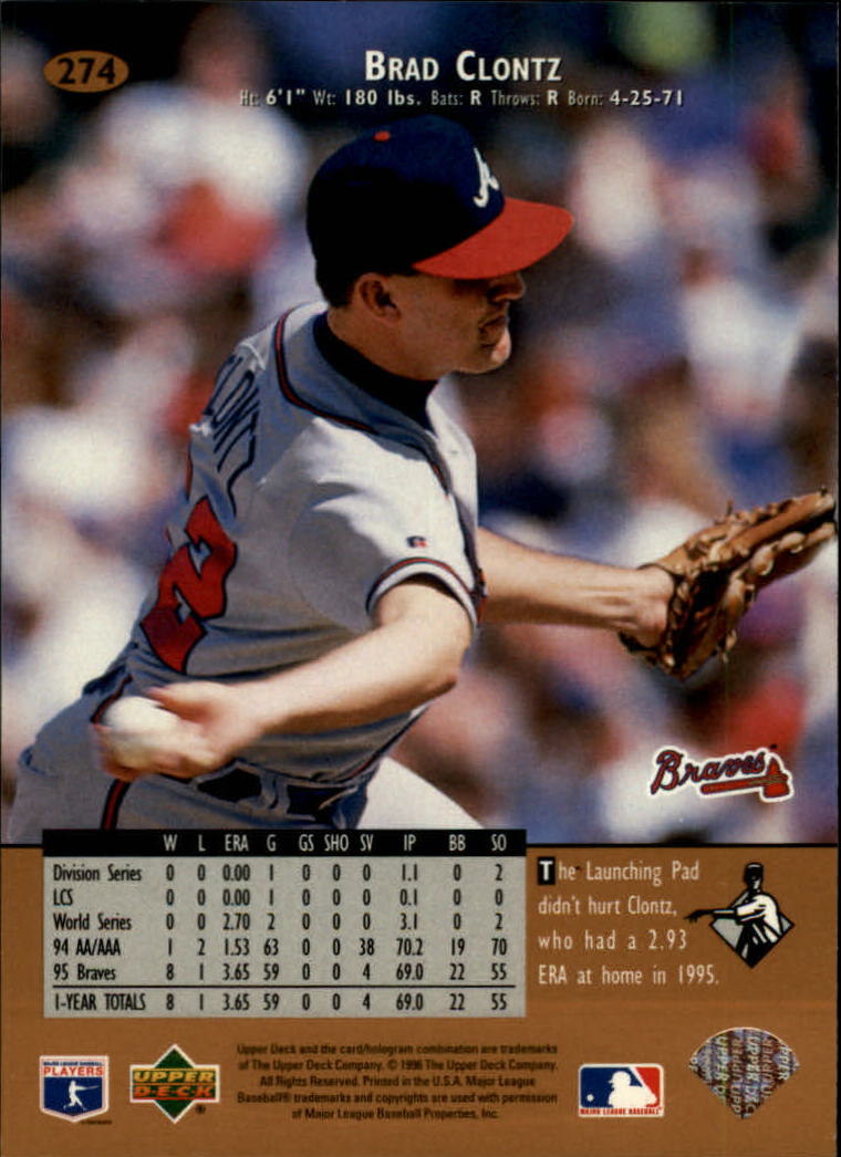 A9588- 1996 Upper Deck BB Karte #S 251-510 + Rookies -du Pick- 15 + Gratis US - Bild 49 von 297