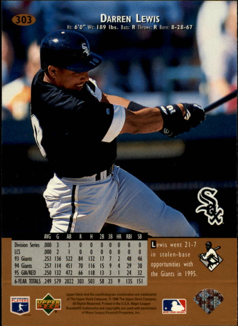 A9588- 1996 Upper Deck BB Karte #S 251-510 + Rookies -du Pick- 15 + Gratis US - Bild 105 von 297