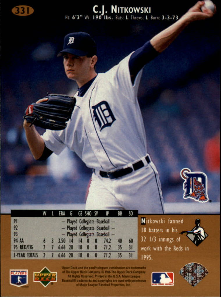 A9588- 1996 Upper Deck BB Karte #S 251-510 + Rookies -du Pick- 15 + Gratis US - Bild 161 von 297