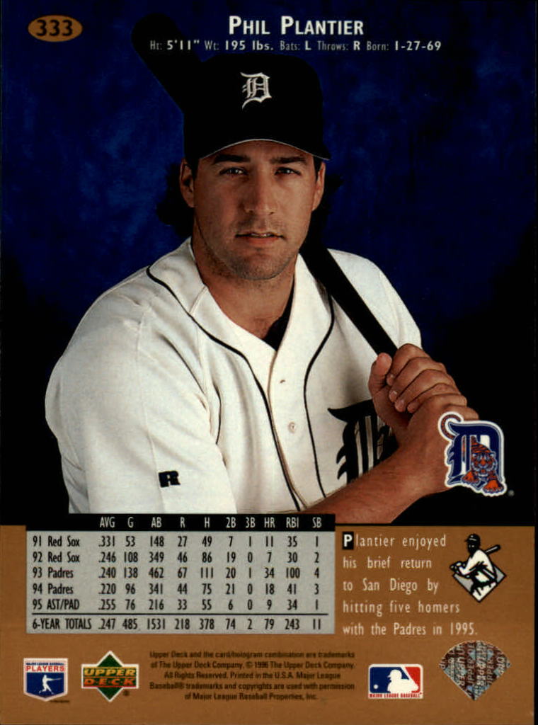 A9588- 1996 Upper Deck BB Karte #S 251-510 + Rookies -du Pick- 15 + Gratis US - Bild 165 von 297