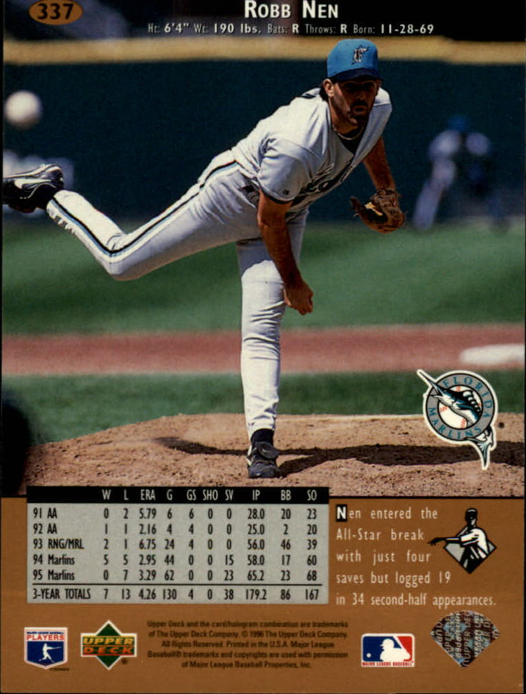 A9588- 1996 Upper Deck BB Karte #S 251-510 + Rookies -du Pick- 15 + Gratis US - Bild 173 von 297