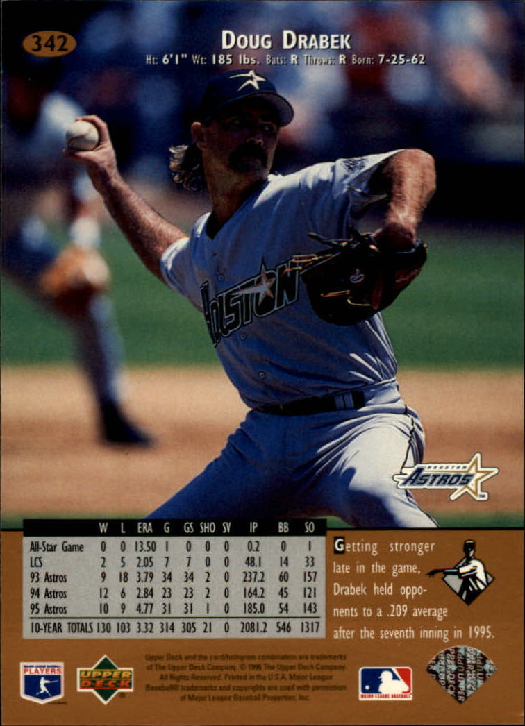 A9588- 1996 Upper Deck BB Karte #S 251-510 + Rookies -du Pick- 15 + Gratis US - Bild 183 von 297