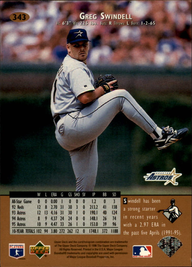 A9588- 1996 Upper Deck BB Karte #S 251-510 + Rookies -du Pick- 15 + Gratis US - Bild 185 von 297