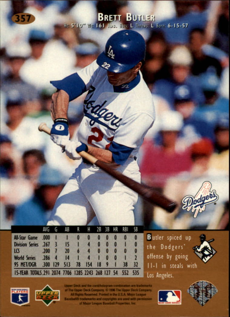 A9588- 1996 Upper Deck BB Karte #S 251-510 + Rookies -du Pick- 15 + Gratis US - Bild 213 von 297