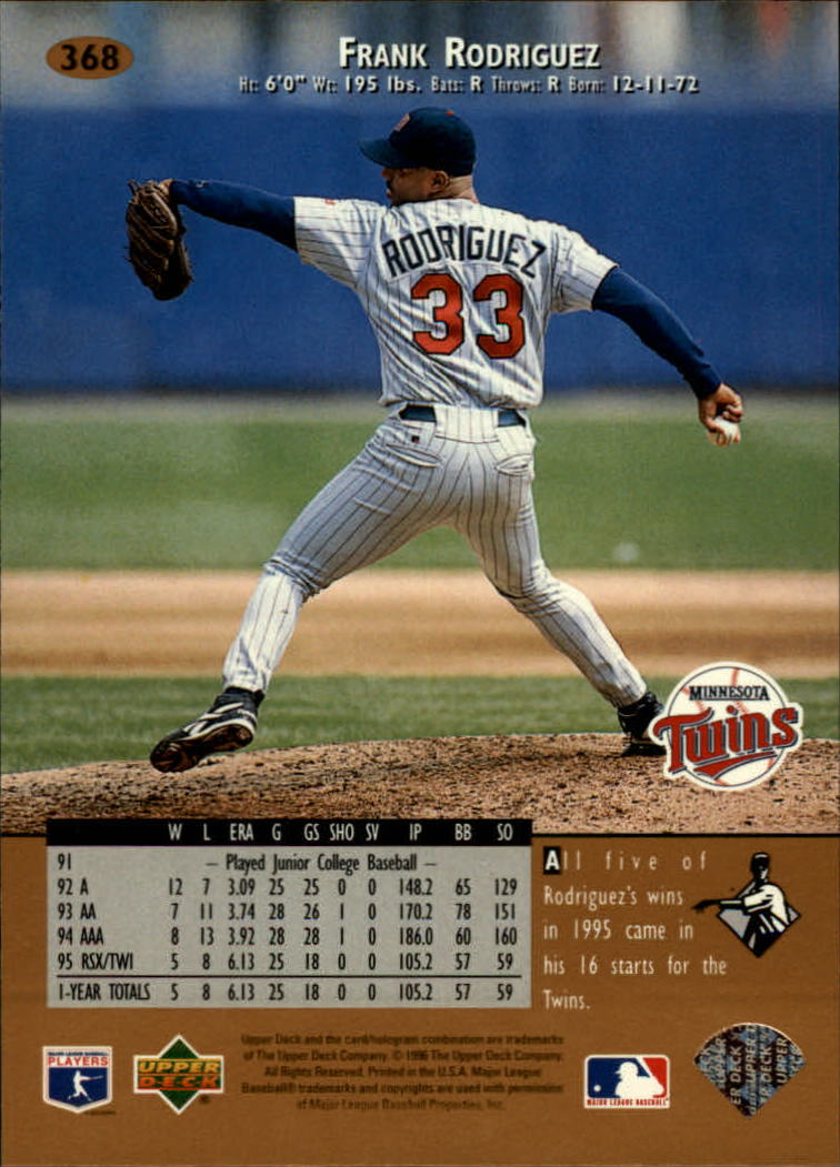A9588- 1996 Upper Deck BB Karte #S 251-510 + Rookies -du Pick- 15 + Gratis US - Bild 235 von 297