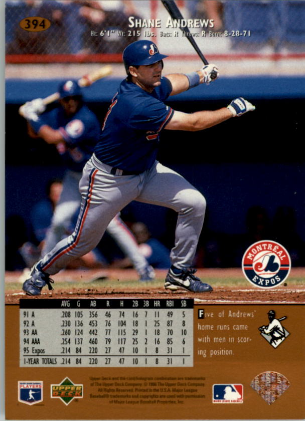 A9588- 1996 Upper Deck BB Karte #S 251-510 + Rookies -du Pick- 15 + Gratis US - Bild 285 von 297
