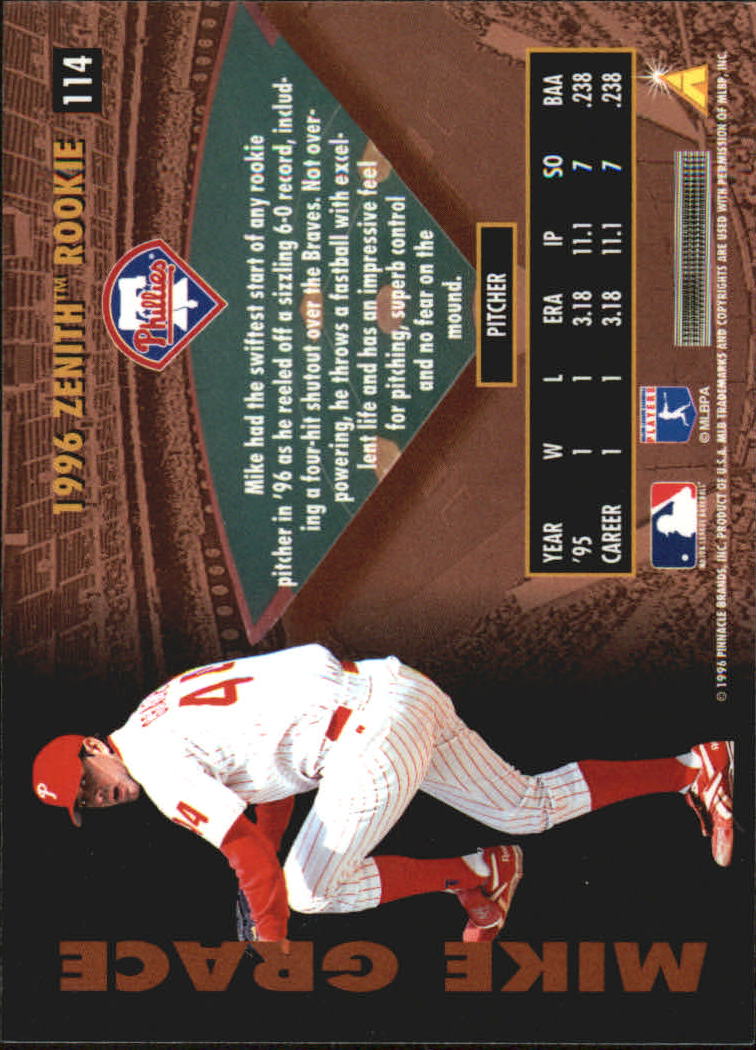 B2515- 1996 Zenith Baseball Karten 1-150 + Einsätze -du Pick- 15 + Gratis US - Bild 101 von 273