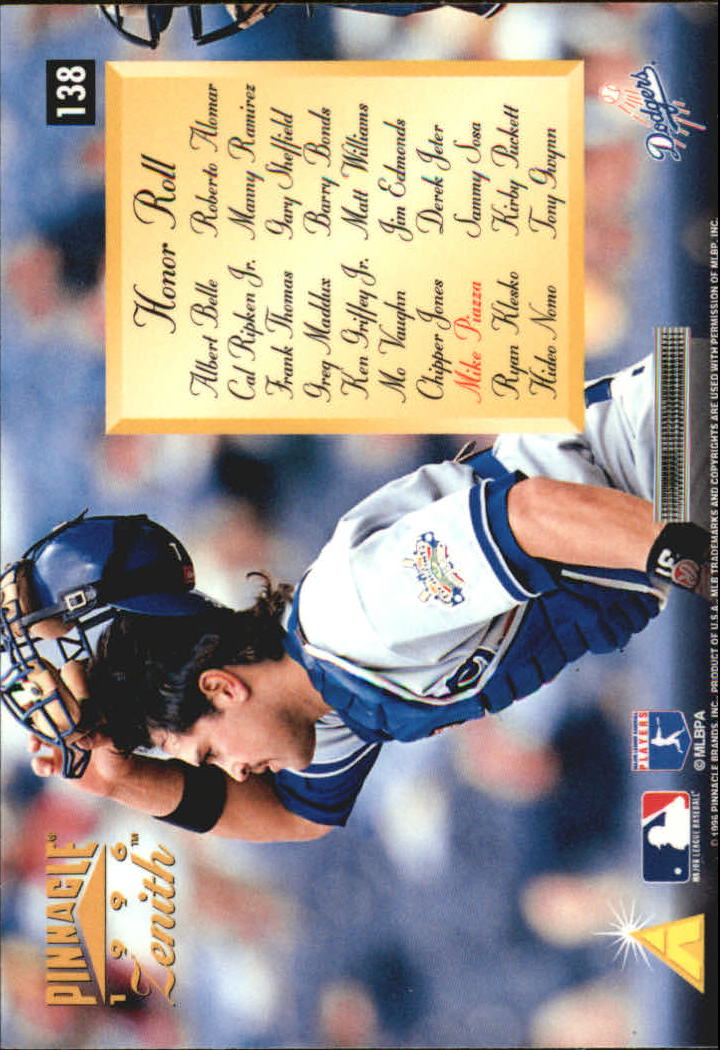 B2515- 1996 Zenith Baseball Karten 1-150 + Einsätze -du Pick- 15 + Gratis US - Bild 59 von 273