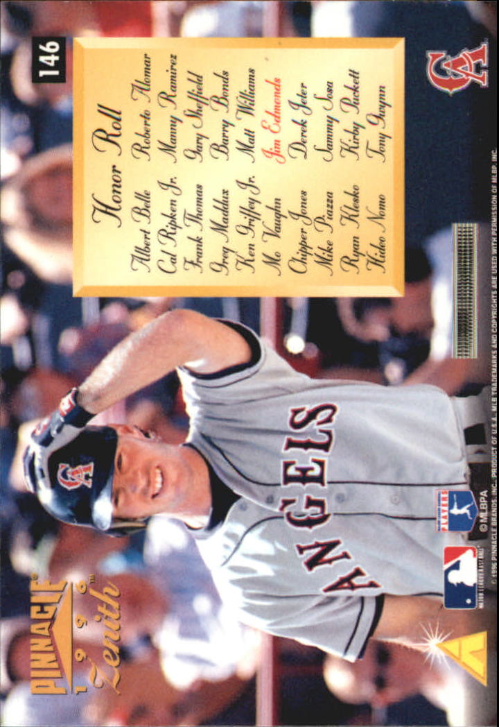 B2515- 1996 Zenith Baseball Karten 1-150 + Einsätze -du Pick- 15 + Gratis US - Bild 211 von 273
