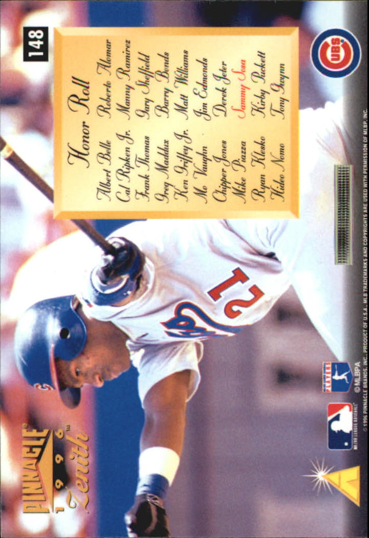 B2515- 1996 Zenith Baseball Karten 1-150 + Einsätze -du Pick- 15 + Gratis US - Bild 139 von 273