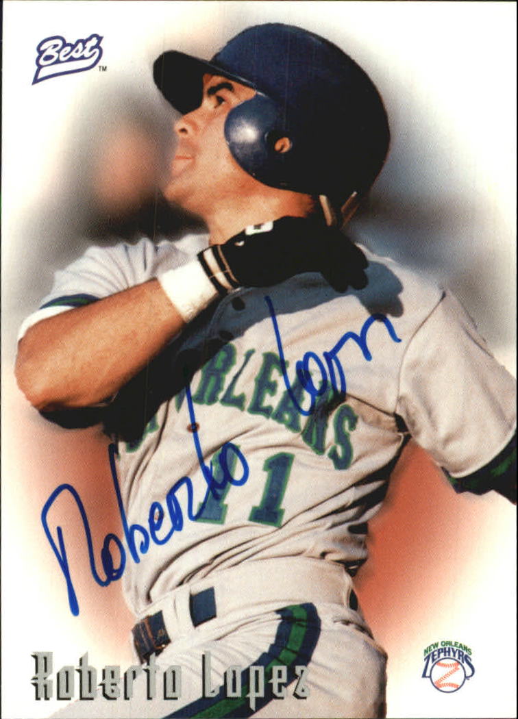 1997 Best Autographs Autograph Series #30 Roberto Lopez