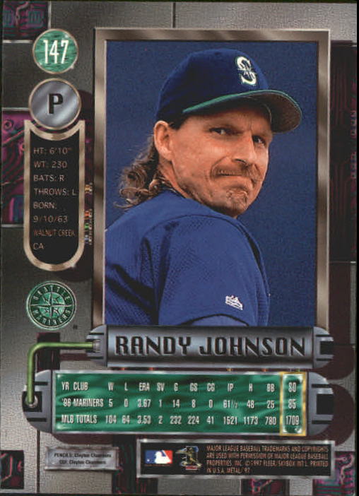 Randy Johnson cards (1990-2024) Mariners D-Backs Yankees Astros - You Choose - Picture 74 of 308