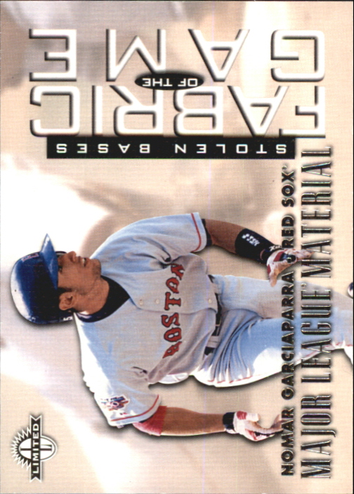1997 Donruss Limited Fabric of the Game #18 Nomar Garciaparra ML