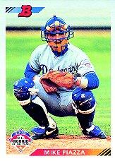 1997 Dodgers Topps Rookies of the Year #3 Mike Piazza