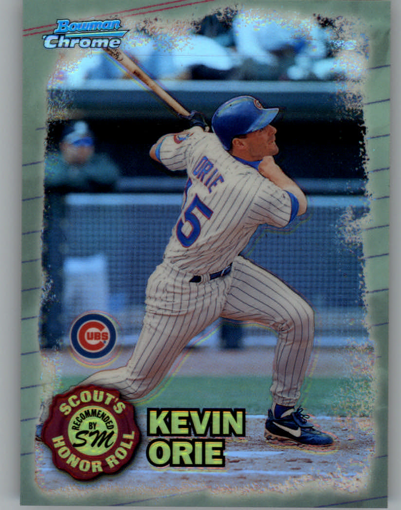 1997 Bowman Chrome Scout's Honor Roll Refractor #SHR5 Kevin Orie