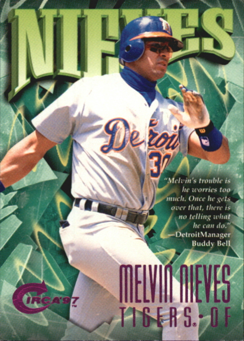1997 Circa Rave #214 Melvin Nieves