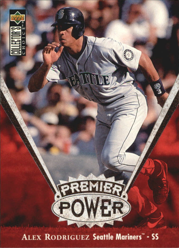 1997 Collector's Choice Premier Power #PP18 Alex Rodriguez