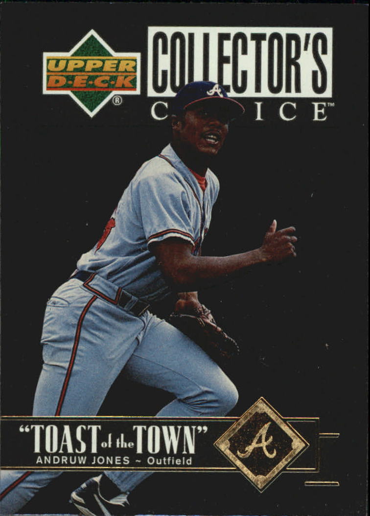 1997 Collector's Choice Toast of the Town #T1 Andruw Jones
