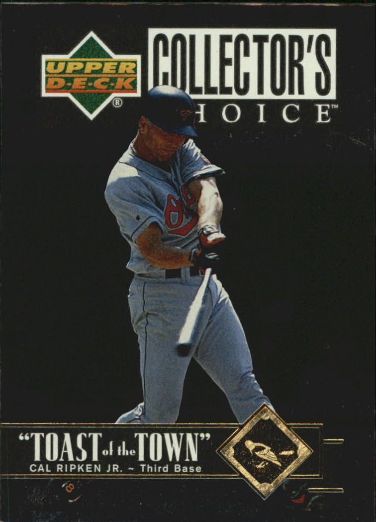 1997 Collector's Choice Toast of the Town #T7 Cal Ripken