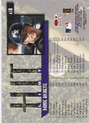 1997 Donruss #418 Dante Bichette HIT back image
