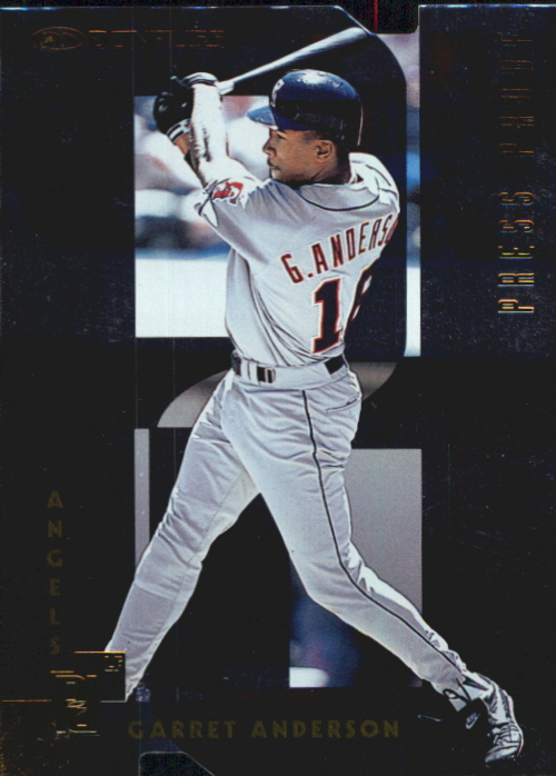 1997 Donruss #141 Garret Anderson on Fanatics Collect