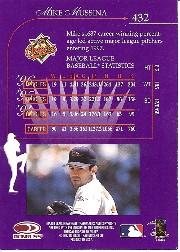 1997 Donruss Gold Press Proofs #432 Mike Mussina KING back image