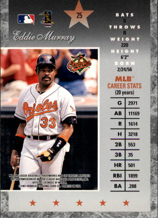 B3649- 1997 Donruss Elite BB Karten 1-150 + Einsätze -du Pick- 15 + Free US - Bild 51 von 301