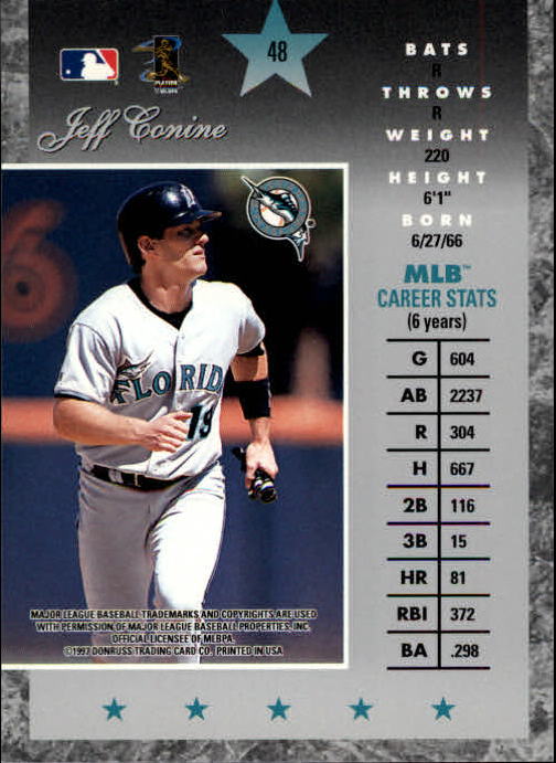 B3649- 1997 Donruss Elite BB Karten 1-150 + Einsätze -du Pick- 15 + Free US - Bild 97 von 301