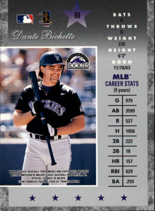 B3649- 1997 Donruss Elite BB Karten 1-150 + Einsätze -du Pick- 15 + Free US - Bild 121 von 301