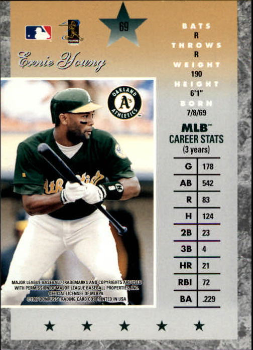 B3649- 1997 Donruss Elite BB Karten 1-150 + Einsätze -du Pick- 15 + Free US - Bild 139 von 301