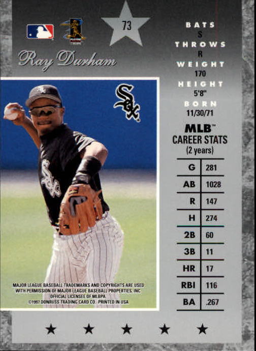 B3649- 1997 Donruss Elite BB Karten 1-150 + Einsätze -du Pick- 15 + Free US - Bild 147 von 301