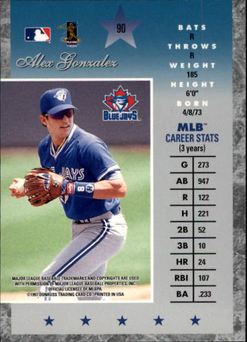 B3649- 1997 Donruss Elite BB Karten 1-150 + Einsätze -du Pick- 15 + Free US - Bild 181 von 301