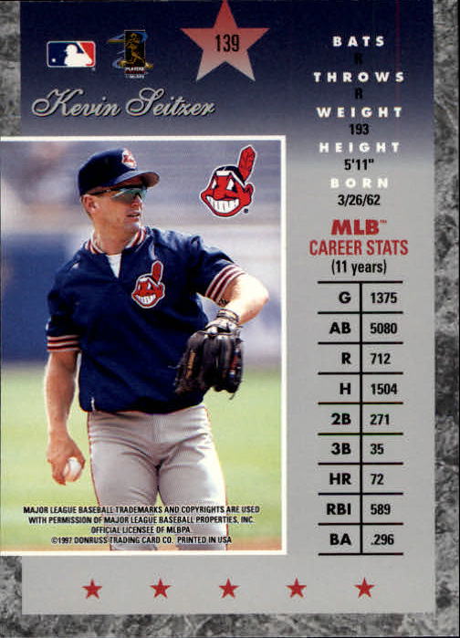 B3649- 1997 Donruss Elite BB Karten 1-150 + Einsätze -du Pick- 15 + Free US - Bild 277 von 301