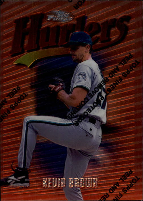 1997 Finest #25 Kevin Brown B