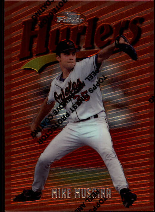 1997 Finest #95 Mike Mussina B