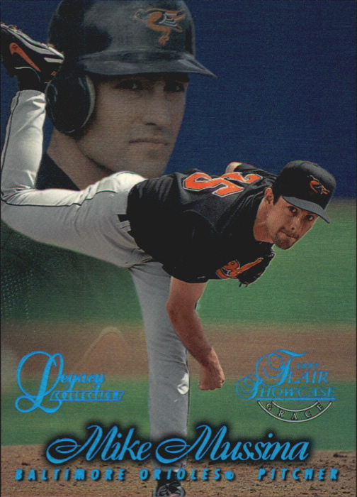1997 Flair Showcase Legacy Collection Row 1 #53 Mike Mussina