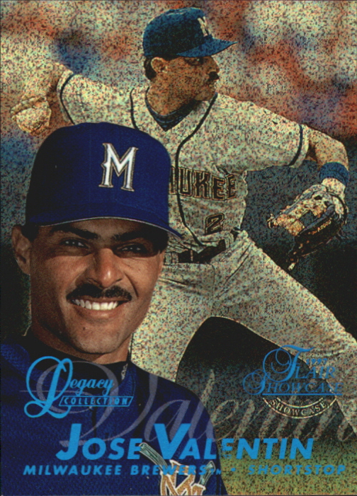 1997 Flair Showcase Legacy Collection Row 0 #70 Jose Valentin /100