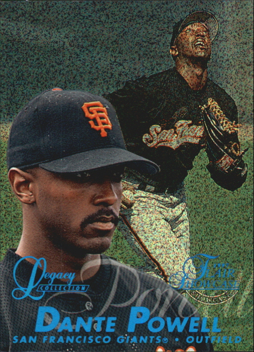 1997 Flair Showcase Legacy Collection Row 0 #79 Dante Powell /100