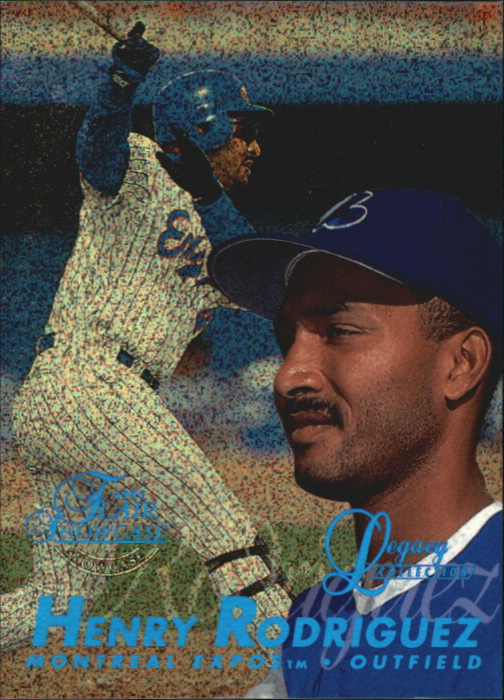 1997 Flair Showcase Legacy Collection Row 0 #101 Henry Rodriguez /100