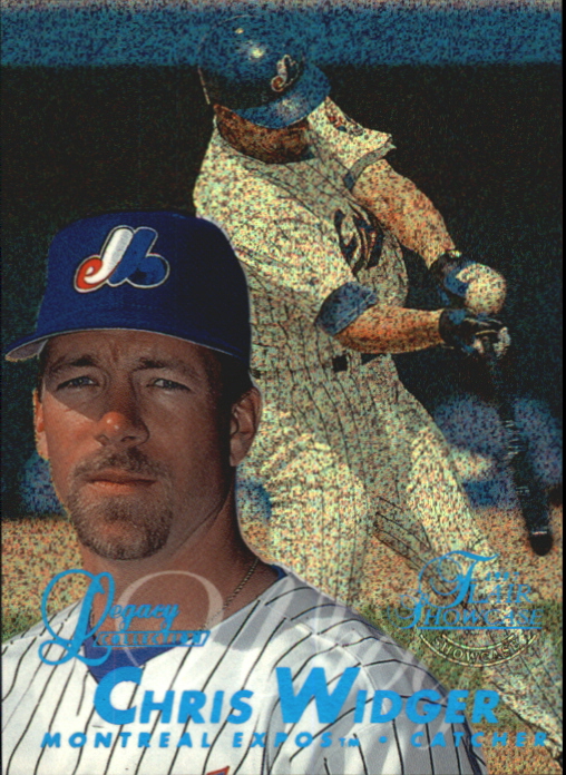 1997 Flair Showcase Legacy Collection Row 0 #177 Chris Widger /100